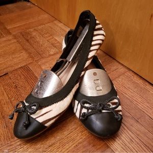 Elise Sperry - Zebra Print Ballet Flats
